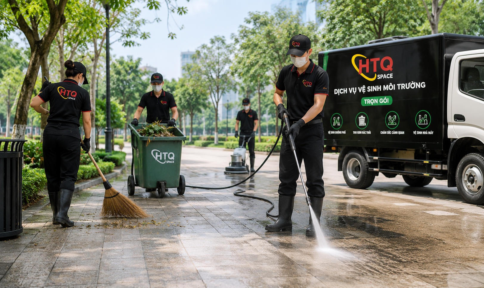Chăm sóc vệ sinh môi trường trọn gói