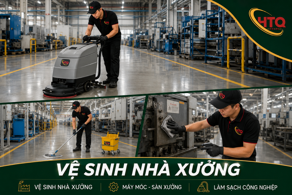 Vệ Sinh Nhà Xưởng