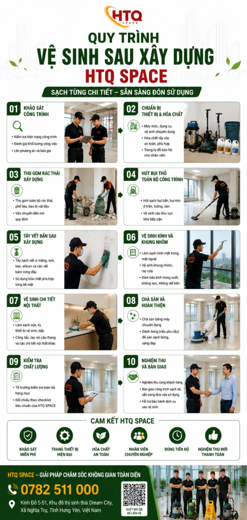 Vệ Sinh Sau Xây Dựng