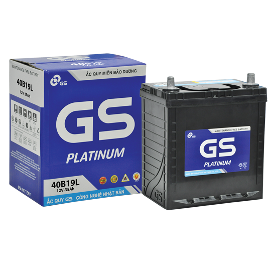 Ắc quy GS MF 40B19L 12V - 35Ah