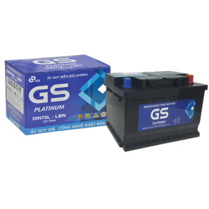 Ắc quy GS DIN 70 (12v-70AH)