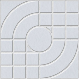 Mẫu gạch vuông nghệ thuật màu xi măng