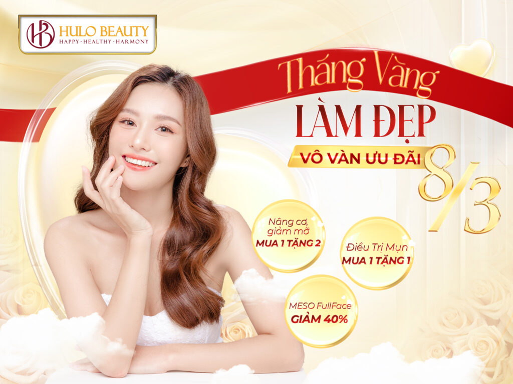 chương trình khuyến mãi 8-3 tại Hulo Beauty