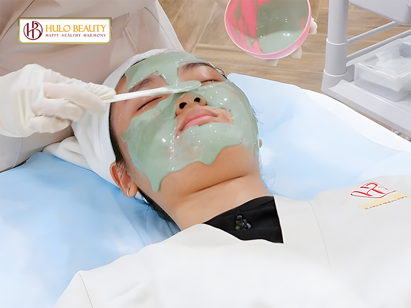 Bước 7: Đắp mask