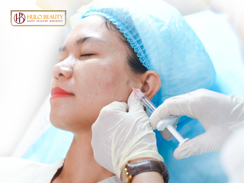 Bước 4: Tiến hành tiêm vi điểm Mesotherapy