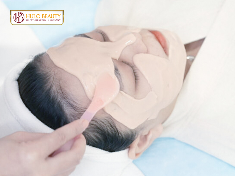 Bước 6: Đắp mask dưỡng da
