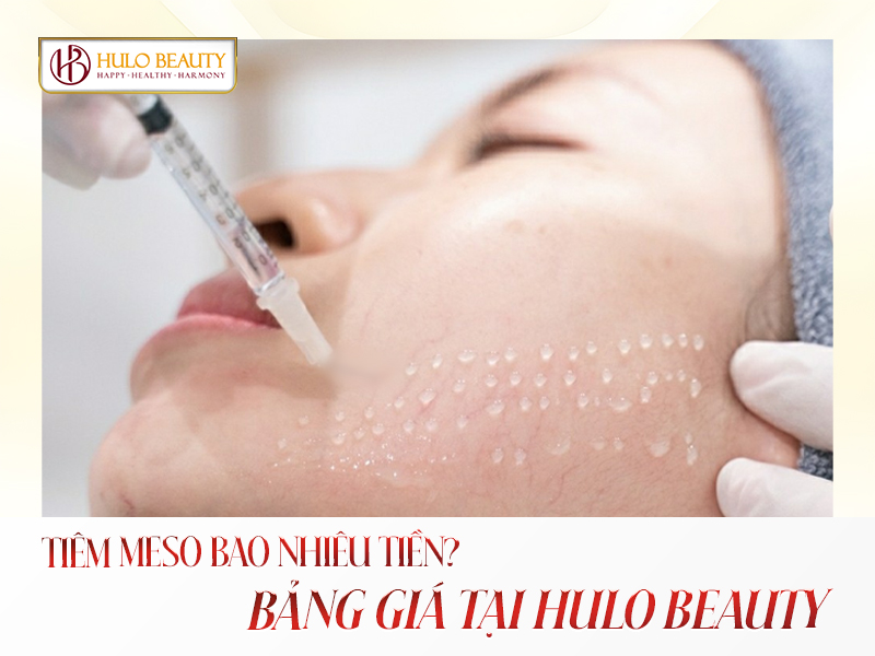 tiêm meso giá bao nhiêu